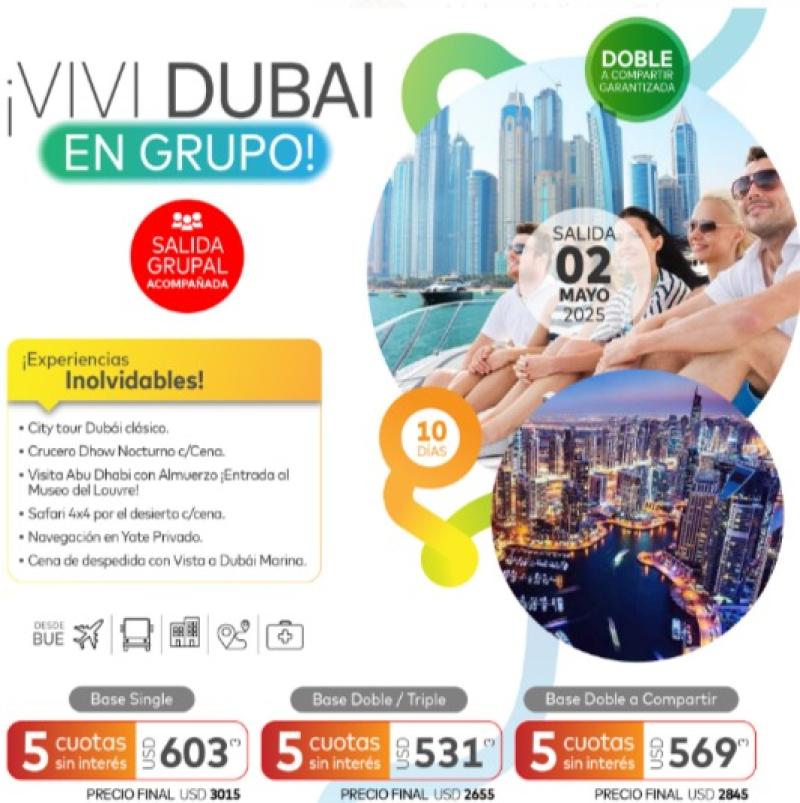 VIVI DUBAI EN GRUPO